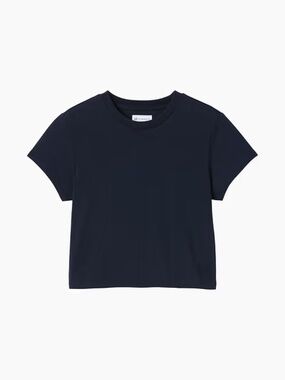 Gap × Victoria Beckham Organic Cotton Logo Crop T-Shirt XS NWT